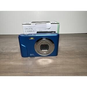 Better Life Digital Camera- Blue- 36 mega pixels- 1080p- New in Open Box